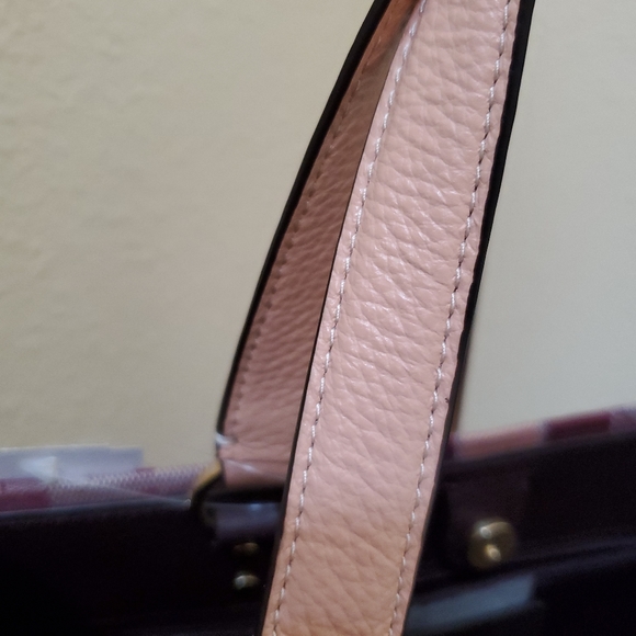 Coach Dempsey Medium Carryall In Signature Jacquard Witn Stripe And Coach Patch - Picture 12 of 16